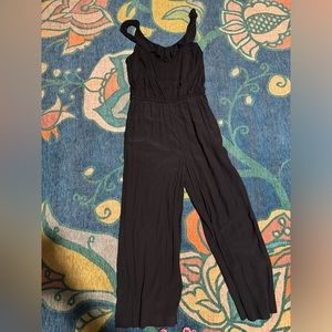 EUC black jumpsuit from Loft.